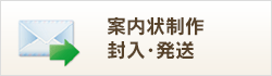 案内状制作封入・発送